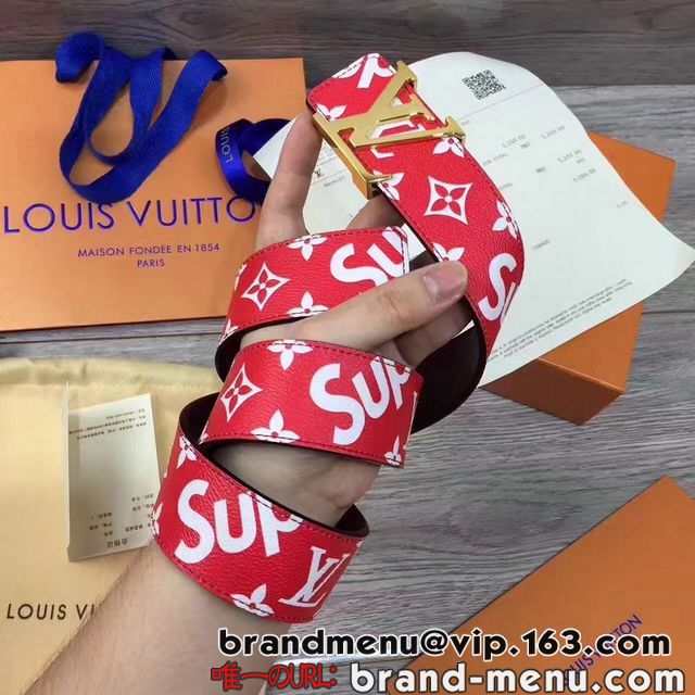 2027新作 レディースメンズシュプリーム×ルイヴィトンSupreme と Louis Vuittonベルト 027 韓国偽物通販
